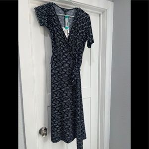 Navy blue dress